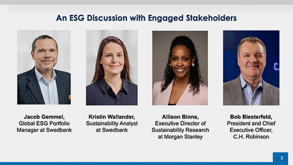 Henry Schein Hosts ESG Panel with Key Stakeholders